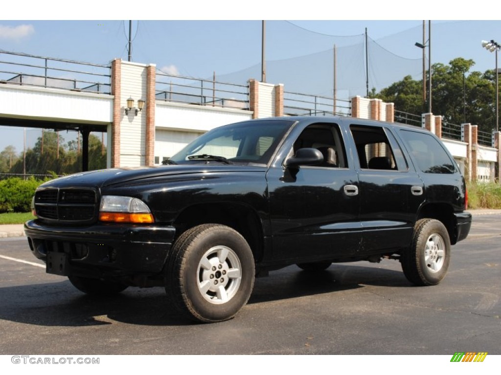 2002 Durango Sport 4x4 - Black / Dark Slate Gray photo #1