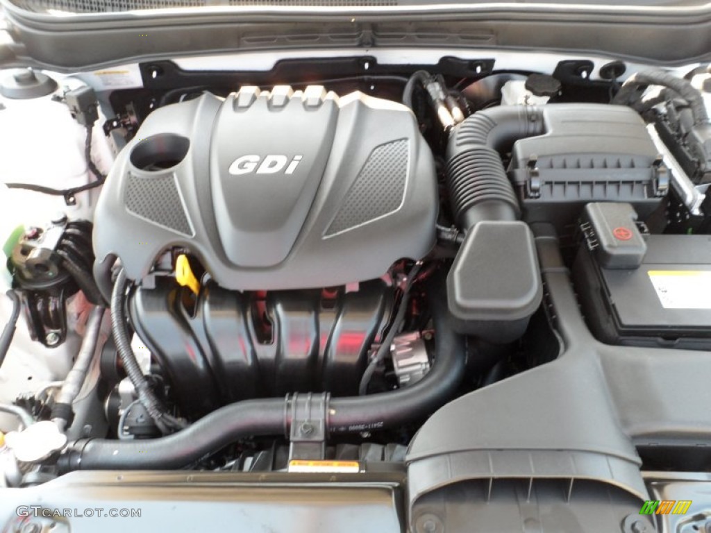 2012 Hyundai Sonata SE 2.4 Liter GDI DOHC 16-Valve D-CVVT 4 Cylinder Engine Photo #54148406