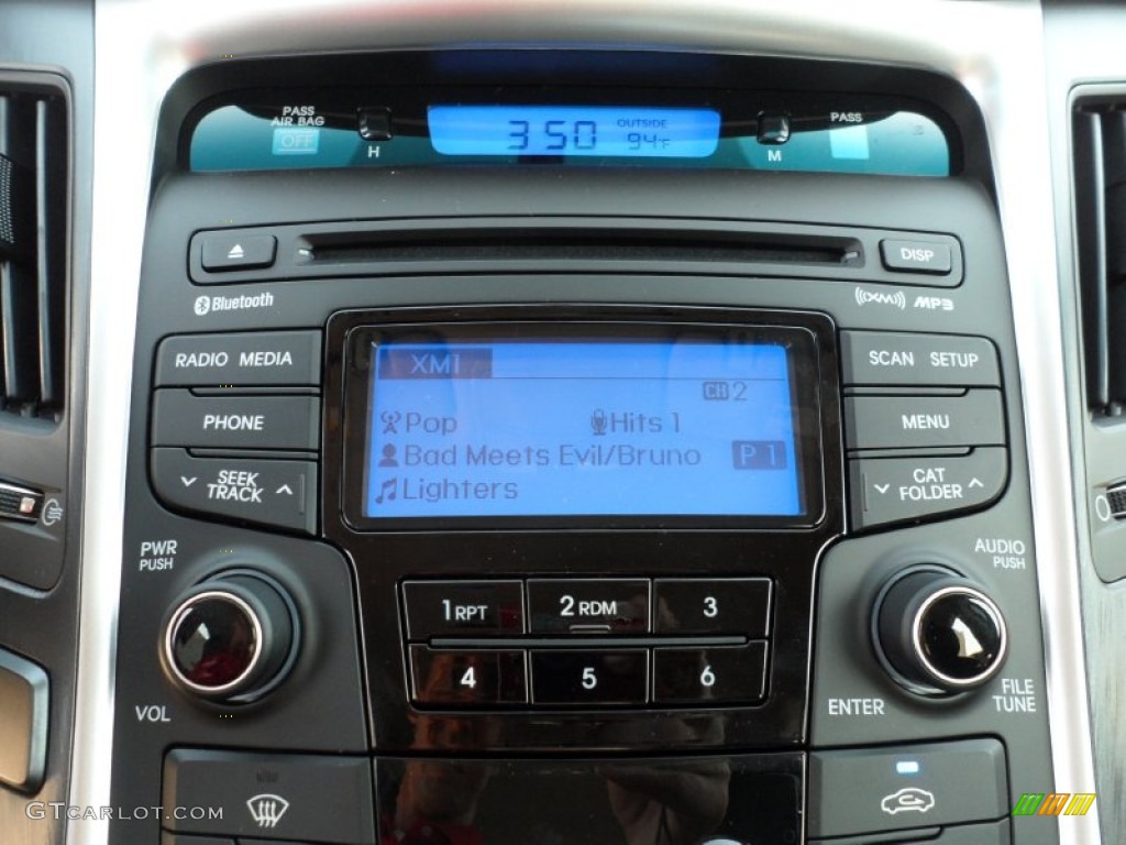 2012 Hyundai Sonata SE Audio System Photo #54148515