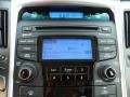 2012 Hyundai Sonata Black Interior Audio System Photo