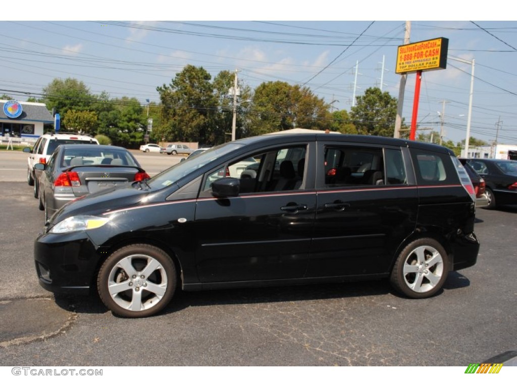 2007 MAZDA5 Sport - Brilliant Black / Black photo #3