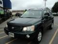 Electric Green Mica 2001 Toyota Highlander V6 4WD