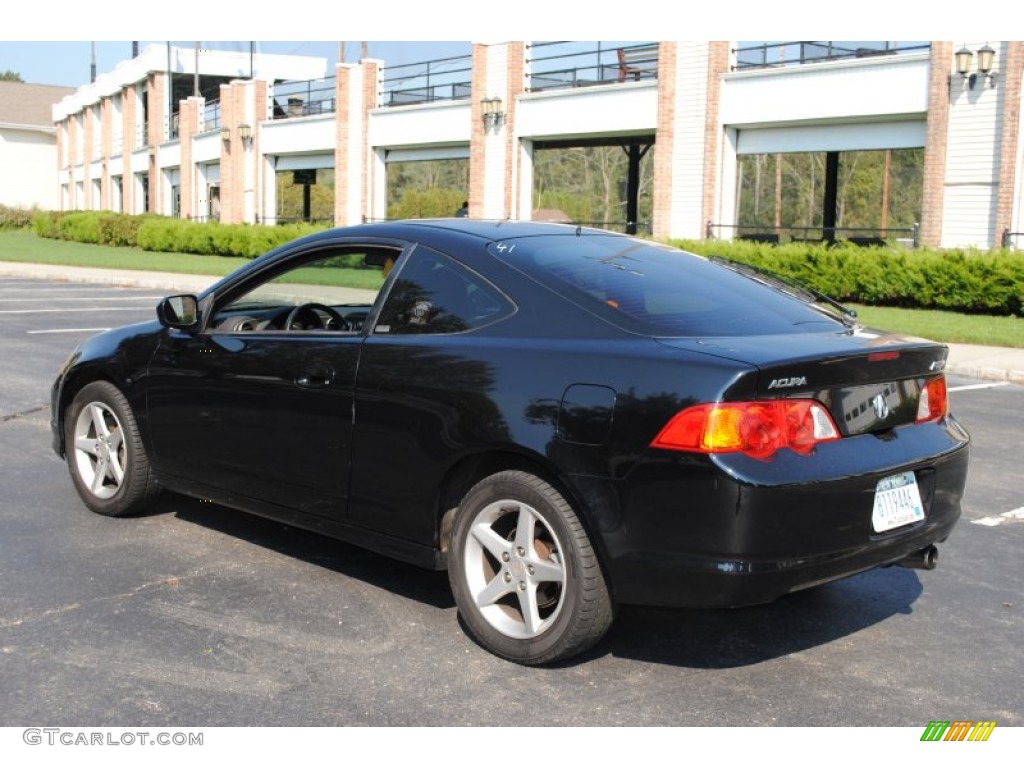 2002 RSX Type S Sports Coupe - Nighthawk Black Pearl / Ebony Black photo #4
