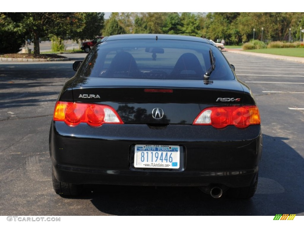 2002 RSX Type S Sports Coupe - Nighthawk Black Pearl / Ebony Black photo #5