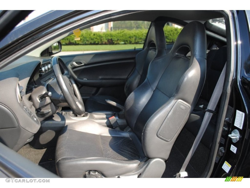 2002 RSX Type S Sports Coupe - Nighthawk Black Pearl / Ebony Black photo #9