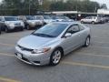 2007 Alabaster Silver Metallic Honda Civic EX Coupe  photo #23