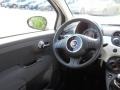 Tessuto Grigio/Nero (Grey/Black) Steering Wheel Photo for 2012 Fiat 500 #54150039