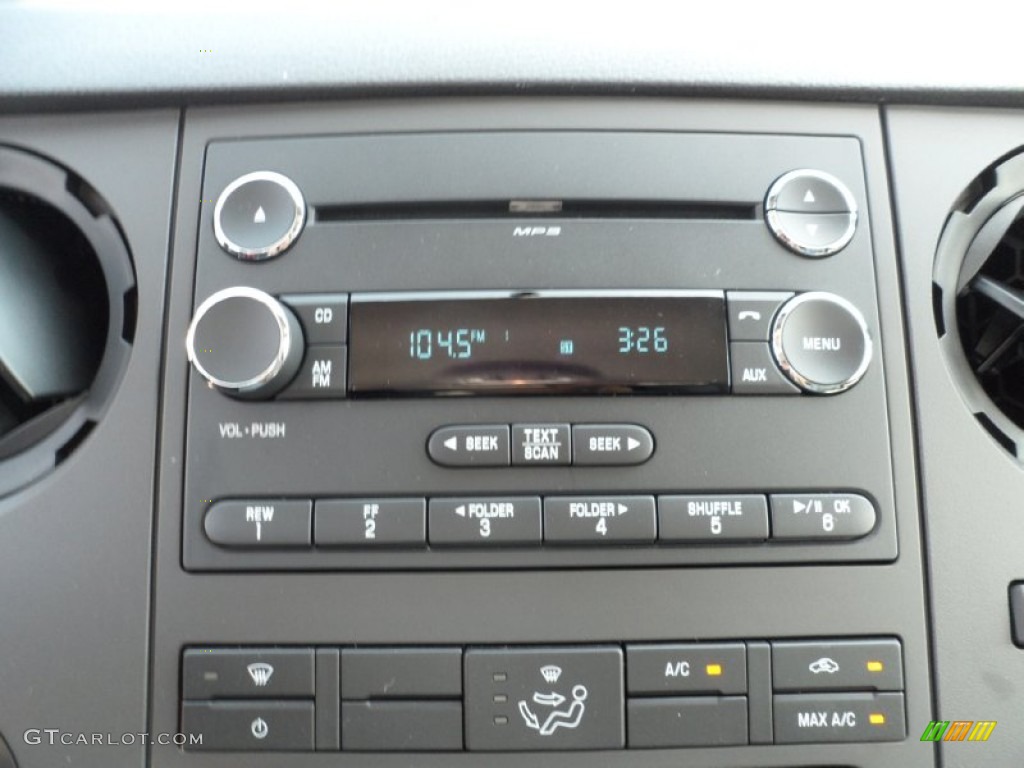 2012 Ford F250 Super Duty XL Regular Cab Audio System Photo #54150077