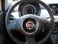 Tessuto Grigio/Nero (Grey/Black) 2012 Fiat 500 Pop Steering Wheel