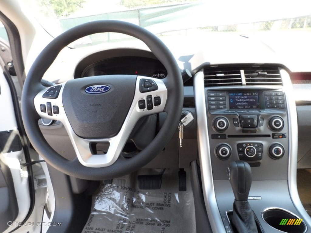 2012 Ford Edge SE Medium Light Stone Dashboard Photo #54150675
