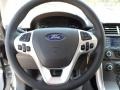 Medium Light Stone Steering Wheel Photo for 2012 Ford Edge #54150729