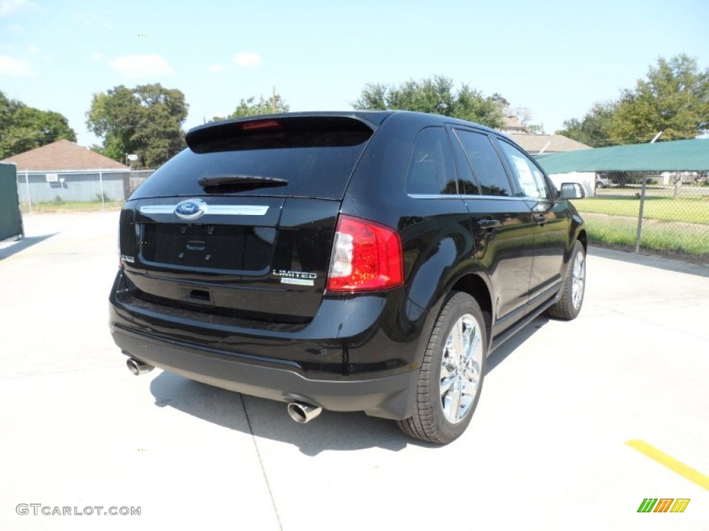 2012 Edge Limited EcoBoost - Black / Charcoal Black photo #3