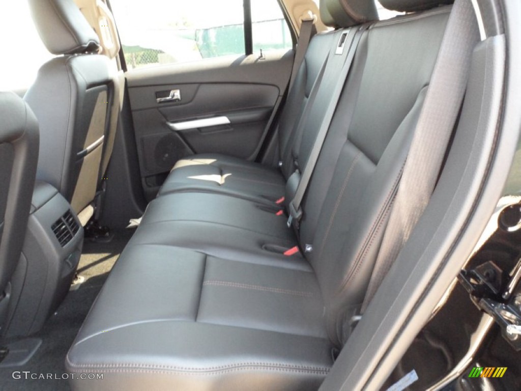 Charcoal Black Interior 2012 Ford Edge Limited EcoBoost Photo #54150987