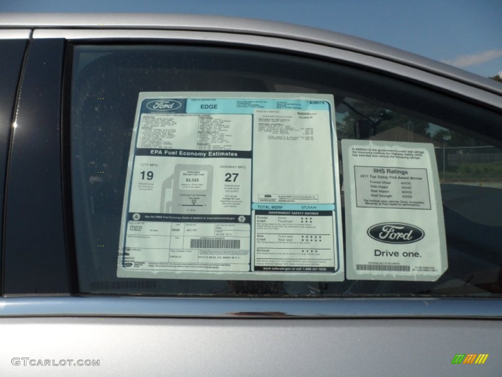 2012 Ford Edge Limited Window Sticker Photo #54151407