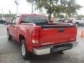 2008 Fire Red GMC Sierra 1500 SLT Crew Cab 4x4  photo #5