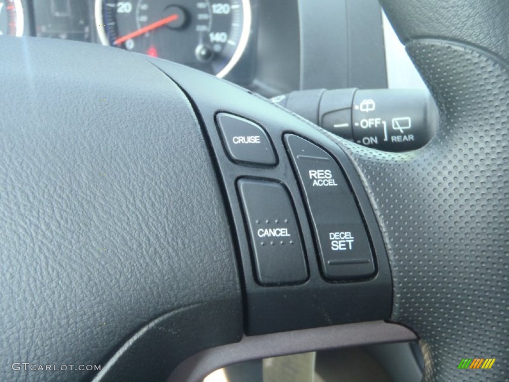 2009 CR-V EX 4WD - Glacier Blue Metallic / Gray photo #21