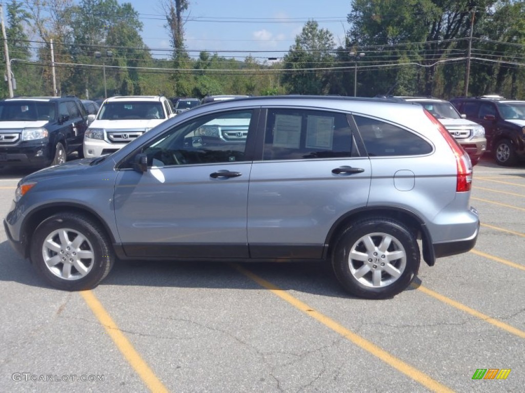 2009 CR-V EX 4WD - Glacier Blue Metallic / Gray photo #25