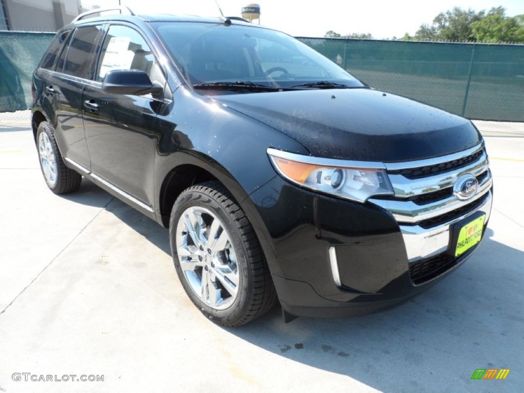 2012 Edge Limited - Black / Charcoal Black photo #1