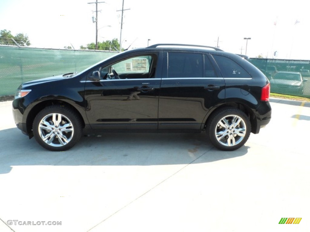 2012 Edge Limited - Black / Charcoal Black photo #6