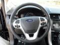 Charcoal Black Steering Wheel Photo for 2012 Ford Edge #54152031