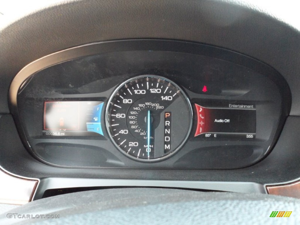 2012 Edge Limited - Black / Charcoal Black photo #33