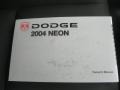 2004 Black Dodge Neon SXT  photo #24