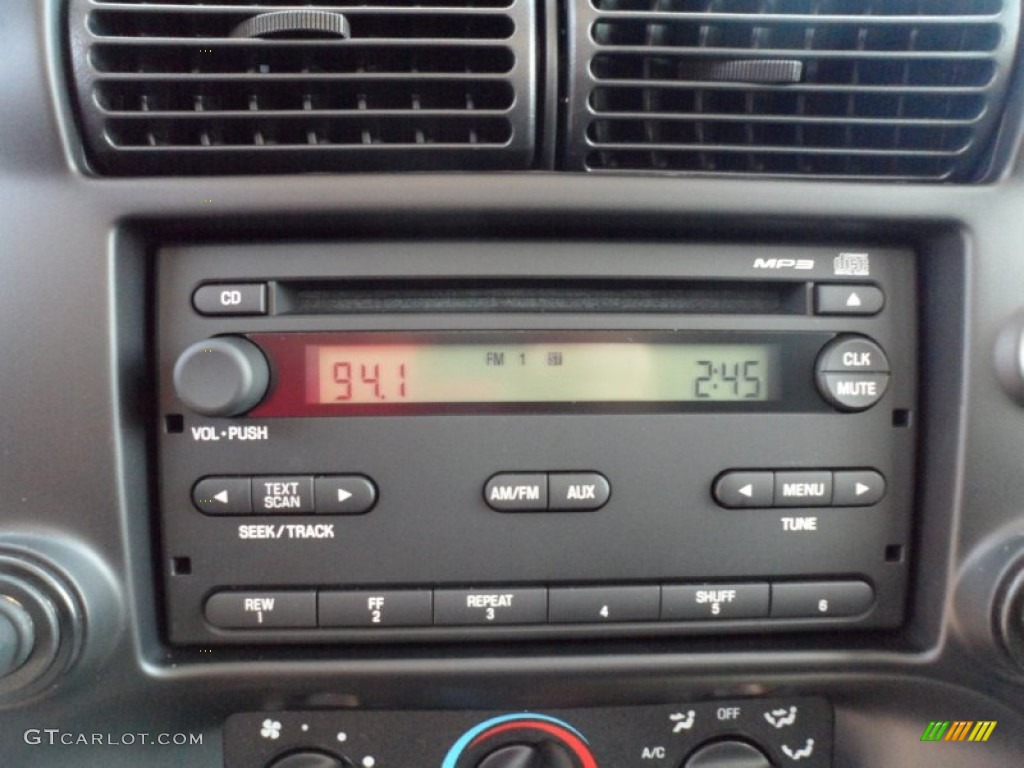2011 Ford Ranger Sport SuperCab Audio System Photo #54153576