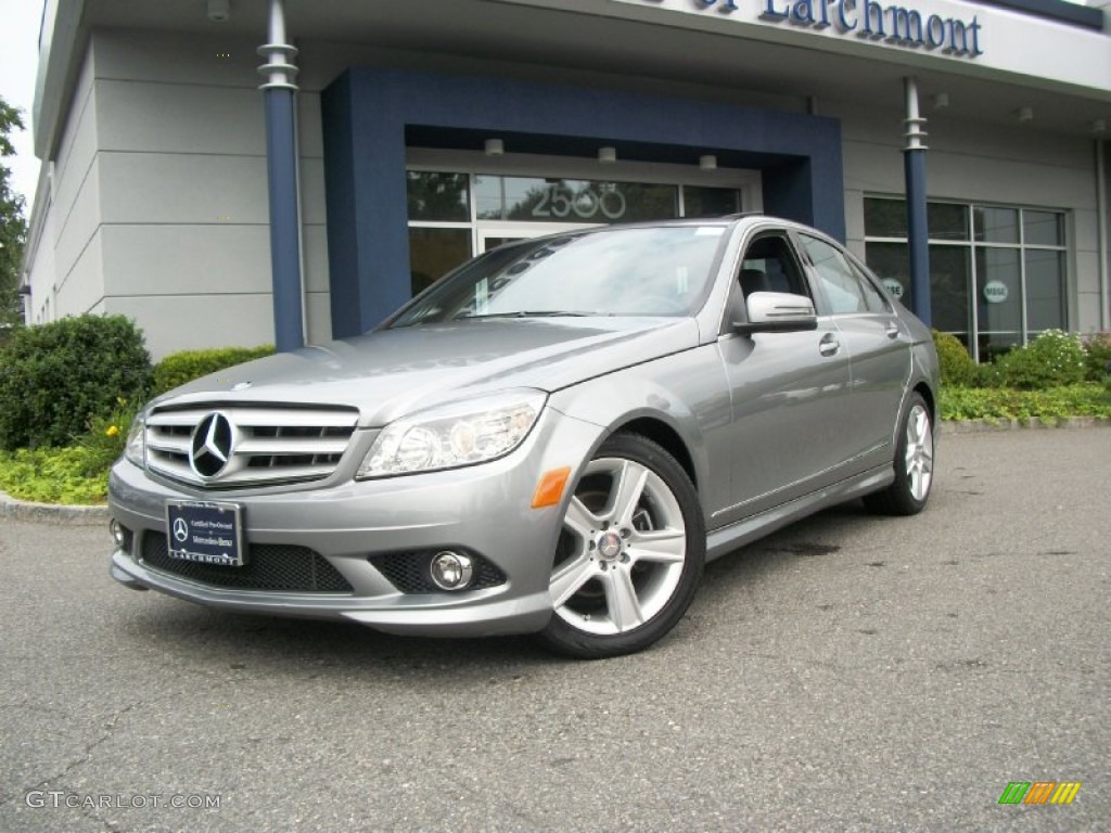 2009 ML 350 4Matic - Palladium Silver Metallic / Black photo #1