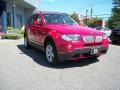 2007 Crimson Red BMW X3 3.0si  photo #4