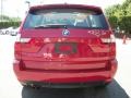 2007 Crimson Red BMW X3 3.0si  photo #6