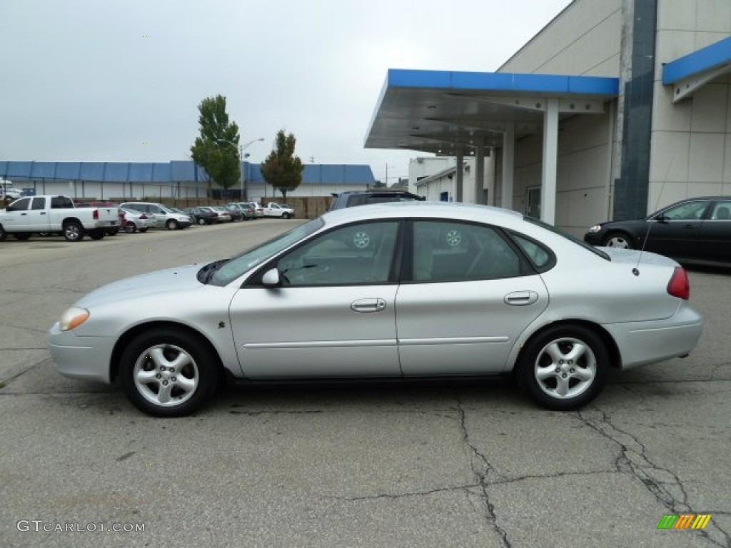 Silver Frost Metallic 2000 Ford Taurus SES Exterior Photo #54156258