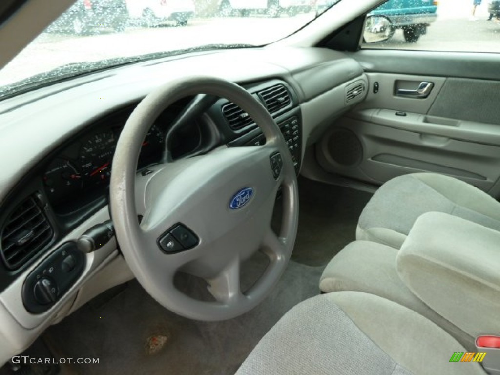 2000 Ford Taurus SES Medium Graphite Dashboard Photo #54156375