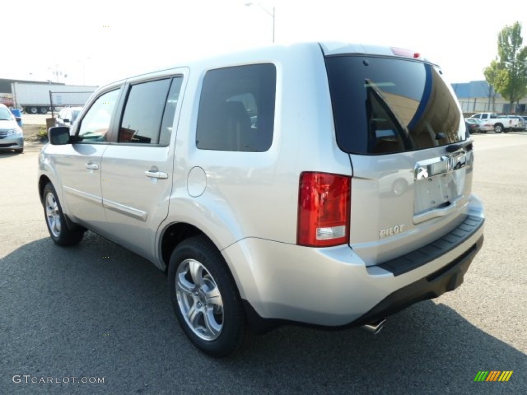 Alabaster Silver Metallic 2012 Honda Pilot EX-L 4WD Exterior Photo #54156786