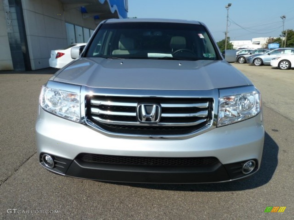 Alabaster Silver Metallic 2012 Honda Pilot EX-L 4WD Exterior Photo #54156831