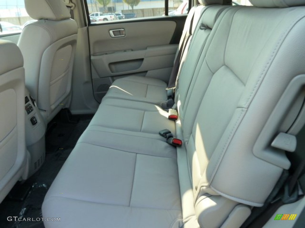 Gray Interior 2012 Honda Pilot EX-L 4WD Photo #54156855