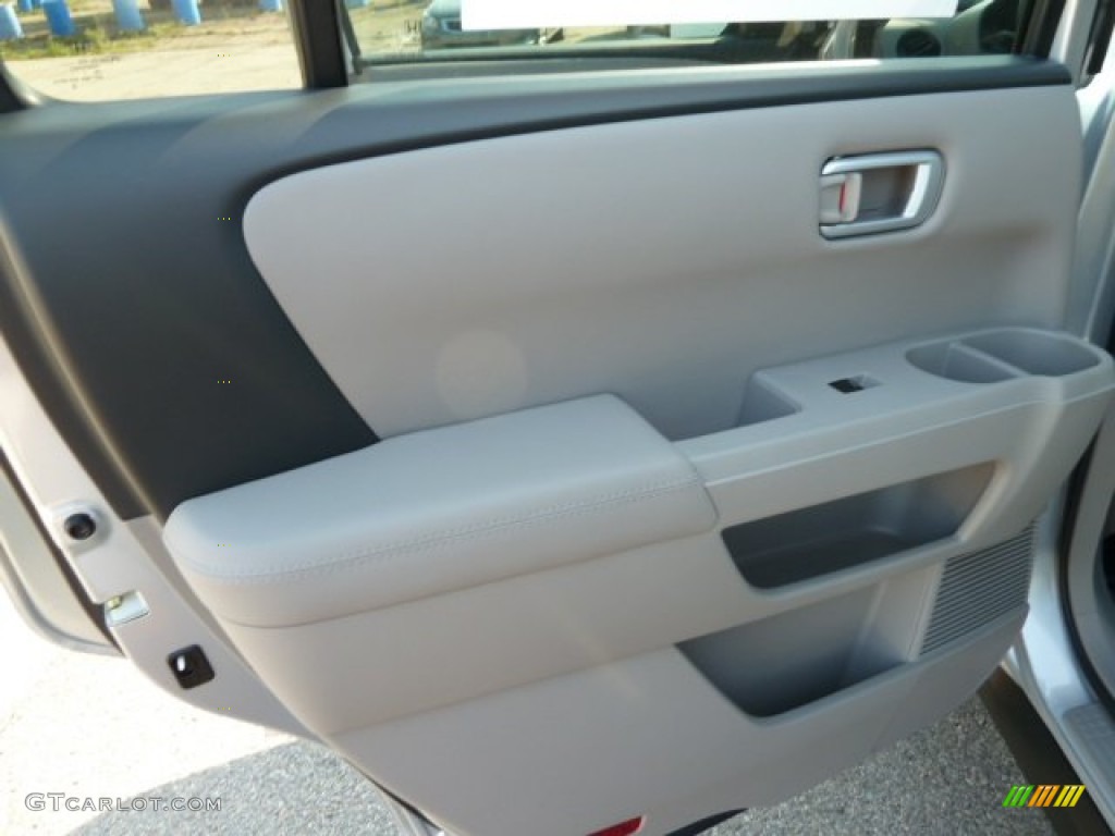 2012 Honda Pilot EX-L 4WD Gray Door Panel Photo #54156879