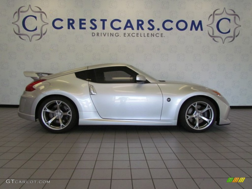 Brilliant Silver 2010 Nissan 370Z NISMO Coupe Exterior Photo #54156918