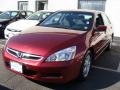 2006 Redondo Red Pearl Honda Accord SE Sedan  photo #1