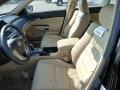 Ivory 2012 Honda Accord SE Sedan Interior Color