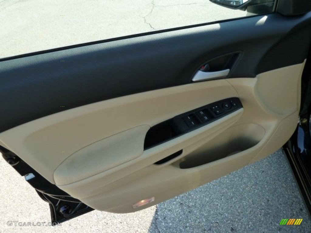 2012 Honda Accord SE Sedan Ivory Door Panel Photo #54157392