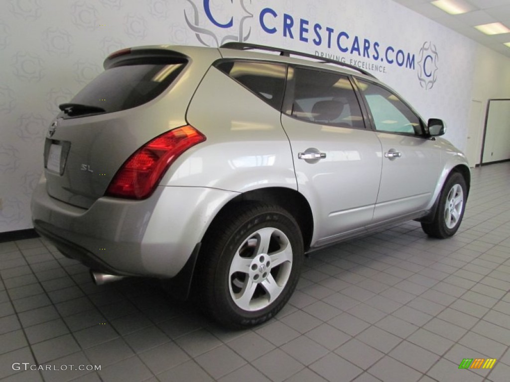 2005 Murano SL - Sheer Silver Metallic / Charcoal photo #3