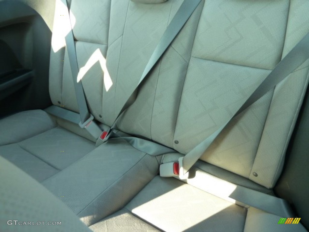 Gray Interior 2012 Honda Civic LX Coupe Photo #54157530