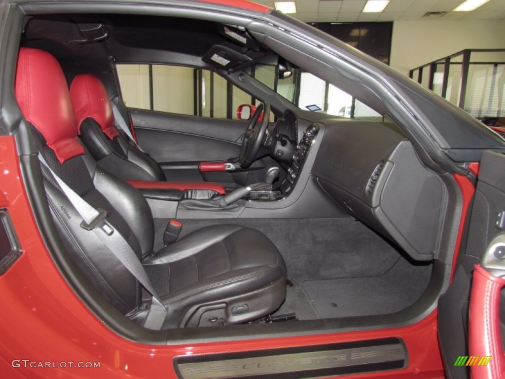 2008 Corvette Coupe - Victory Red / Ebony photo #9