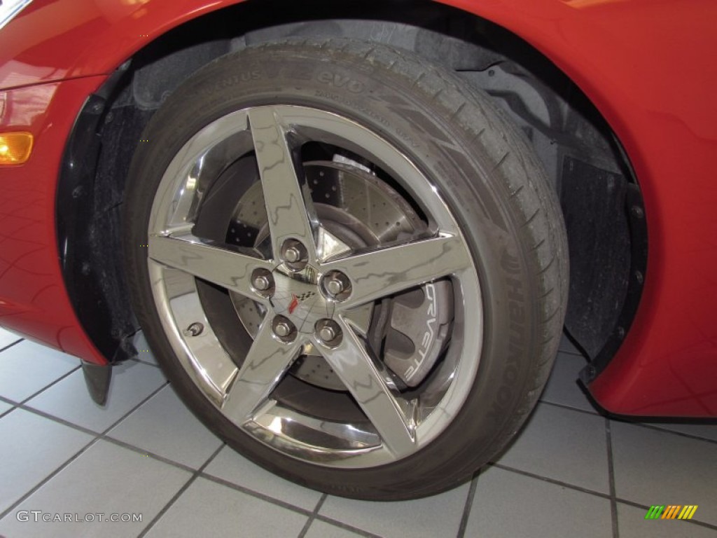 2008 Corvette Coupe - Victory Red / Ebony photo #19