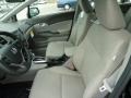 2012 Crystal Black Pearl Honda Civic EX Sedan  photo #10