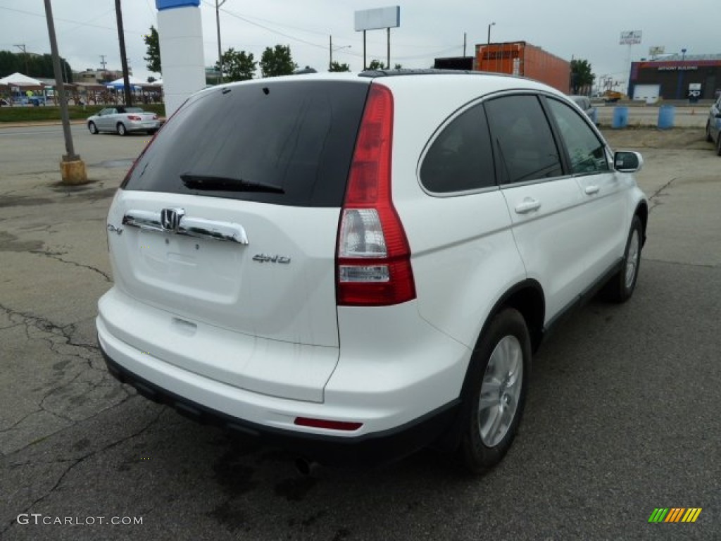 2011 CR-V EX-L 4WD - Taffeta White / Gray photo #5