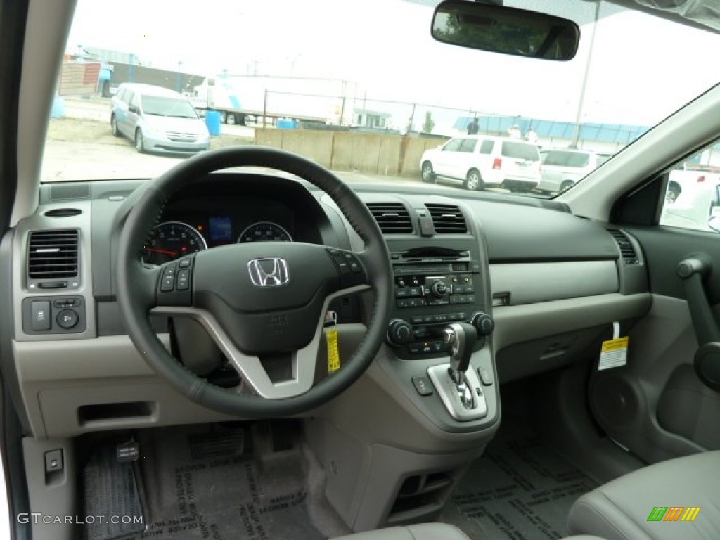 2011 Honda CR-V EX-L 4WD Gray Dashboard Photo #54158052