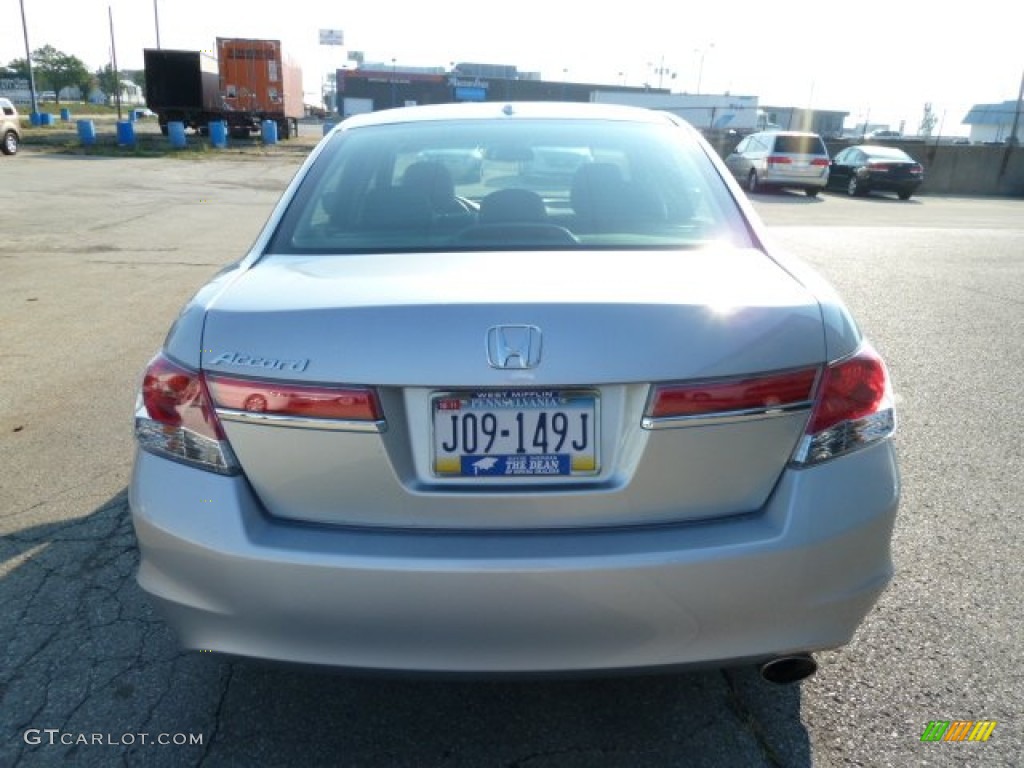 2011 Accord EX-L Sedan - Alabaster Silver Metallic / Black photo #3