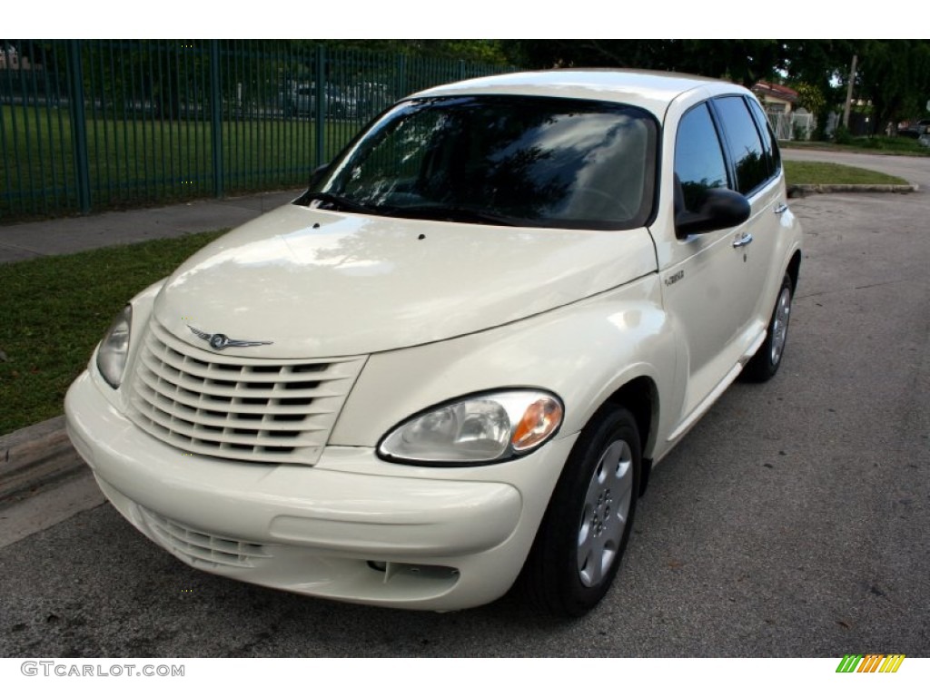 2005 PT Cruiser Touring - Cool Vanilla White / Dark Slate Gray photo #1