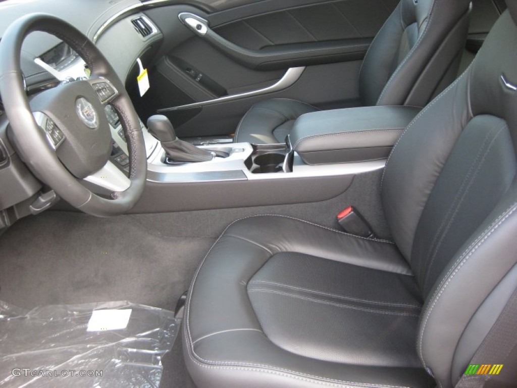 Ebony/Ebony Interior 2012 Cadillac CTS 4 AWD Coupe Photo #54159720